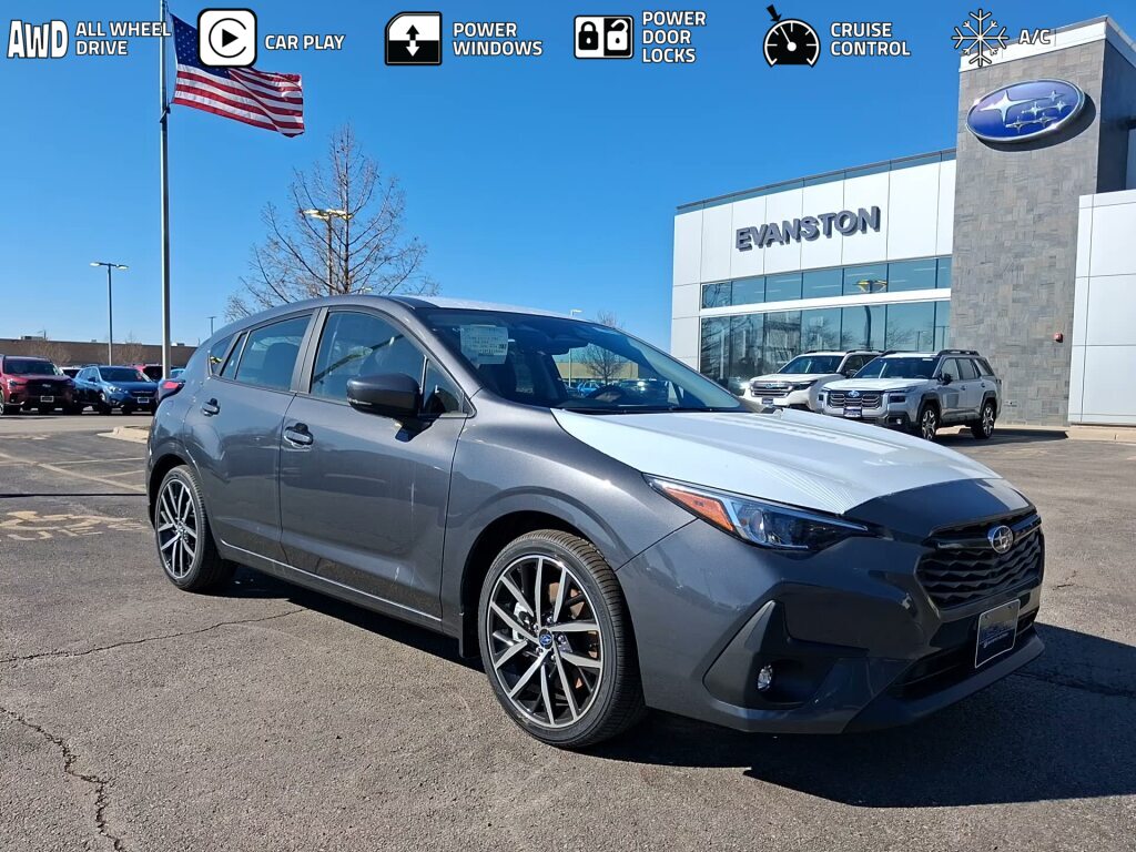 MAGNETITE GRAY METALLIC 2026 Subaru Impreza Sport AWD Wagon All-Wheel Drive Continuously Variable Transmission