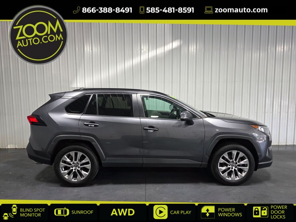 Gray 2021 Toyota RAV4 XLE Premium AWD SUV / Crossover All-Wheel Drive 8-Speed Automatic