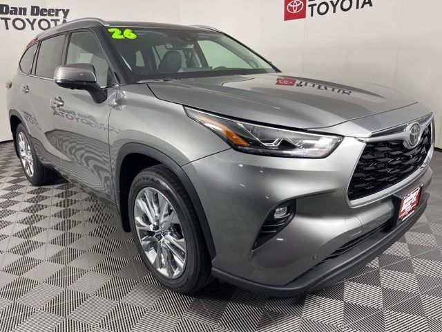 Heavy Metal 2026 Toyota Highlander Limited AWD SUV / Crossover All-Wheel Drive 8-Speed Dual Clutch