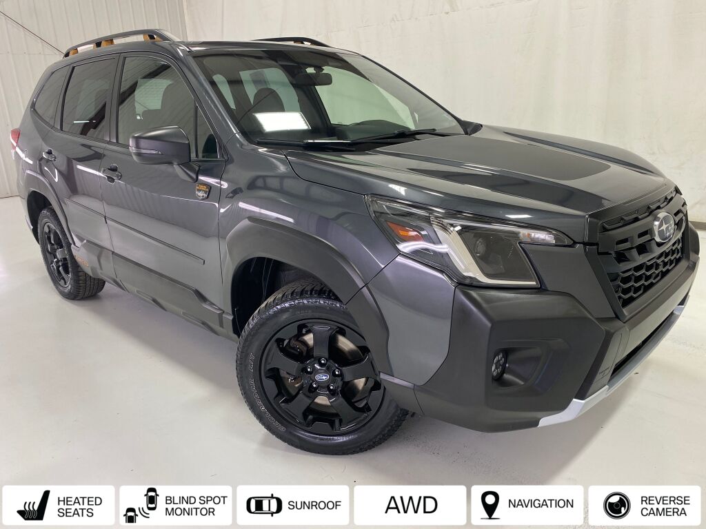 2023 Subaru Forester Wilderness Magnetite Gray Metallic at Subaru and VW of Moon Township