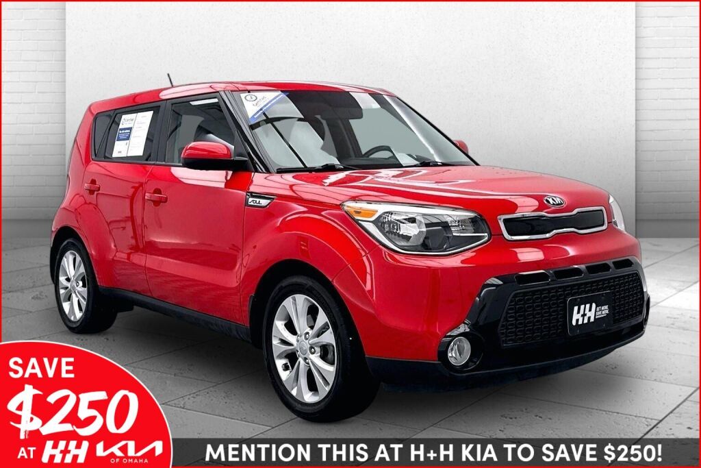 Inferno Red 2016 Kia Soul + Wagon Front-Wheel Drive Automatic
