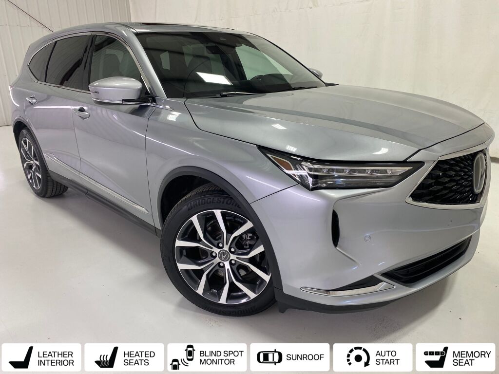 2022 Acura MDX Technology Lunar Silver Metallic at Spitzer Acura