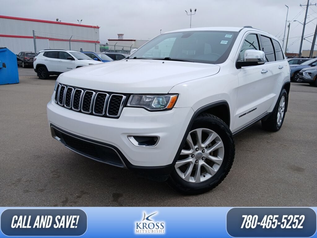 Bright White 2017 Jeep Grand Cherokee Limited 4WD SUV / Crossover Four-Wheel Drive 8-Speed Automatic Overdrive