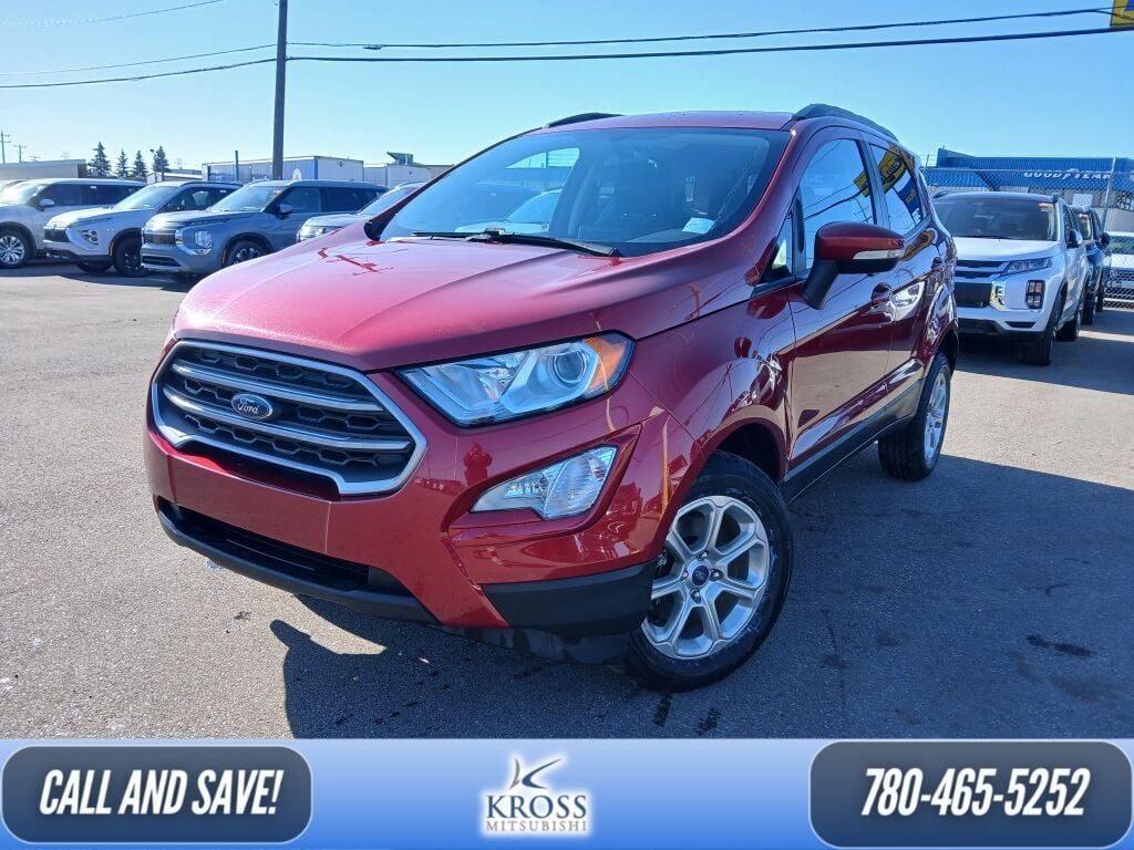 Race Red 2020 Ford EcoSport SE AWD SUV / Crossover All-Wheel Drive 6-Speed Automatic Overdrive
