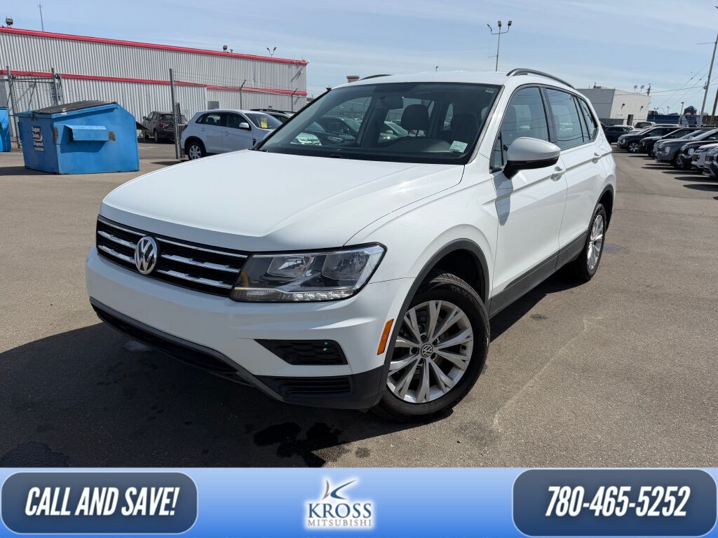 Pure White 2020 Volkswagen Tiguan S FWD SUV / Crossover Front-Wheel Drive 8-Speed Automatic Overdrive