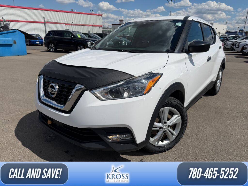 White (Fresh Powder) 2020 Nissan Kicks S FWD SUV / Crossover Front-Wheel Drive