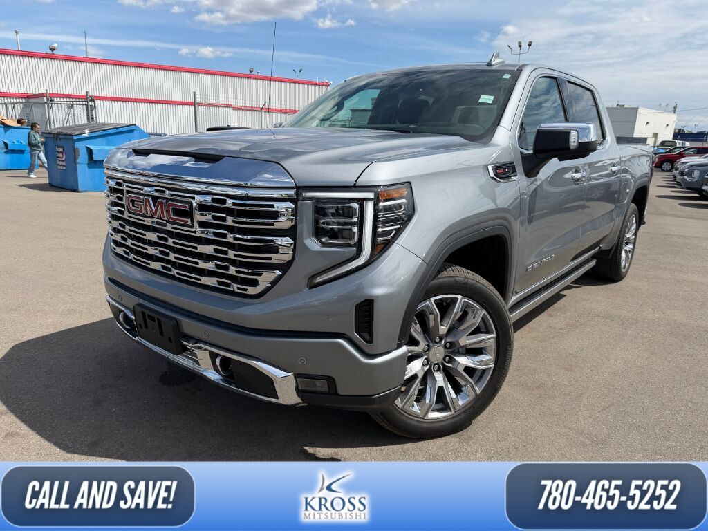 Sterling Metallic 2026 GMC Sierra 1500 Denali Crew Cab 4WD Pickup Truck Four-Wheel Drive 10-Speed Automatic