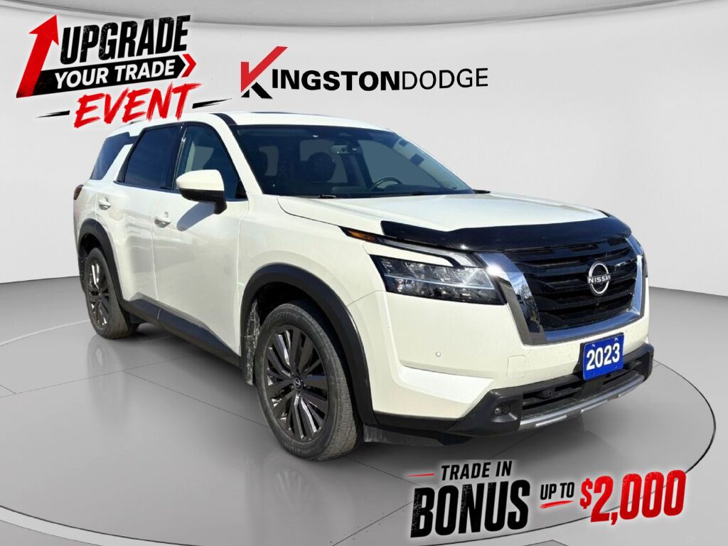 Pearl White TriCoat 2023 Nissan Pathfinder SL 4WD SUV / Crossover All-Wheel Drive 9-Speed Automatic