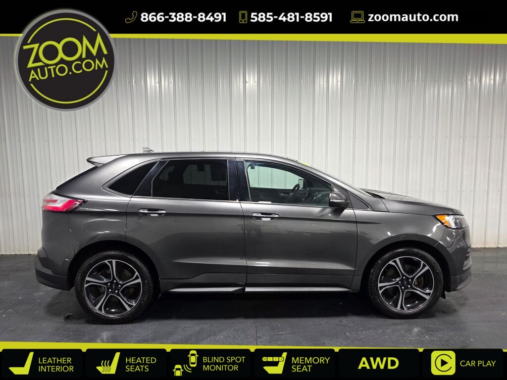 Gray 2019 Ford Edge ST AWD SUV / Crossover All-Wheel Drive 8-Speed Automatic
