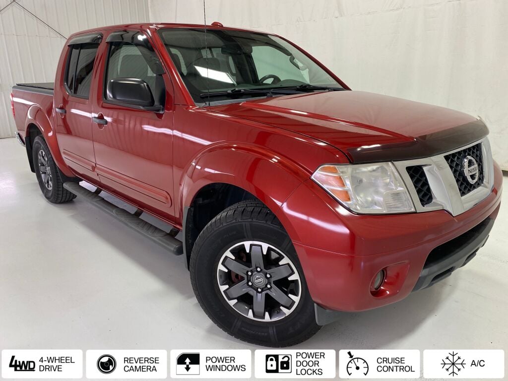 2013 Nissan Frontier SV Lava Red at John Sisson Motors