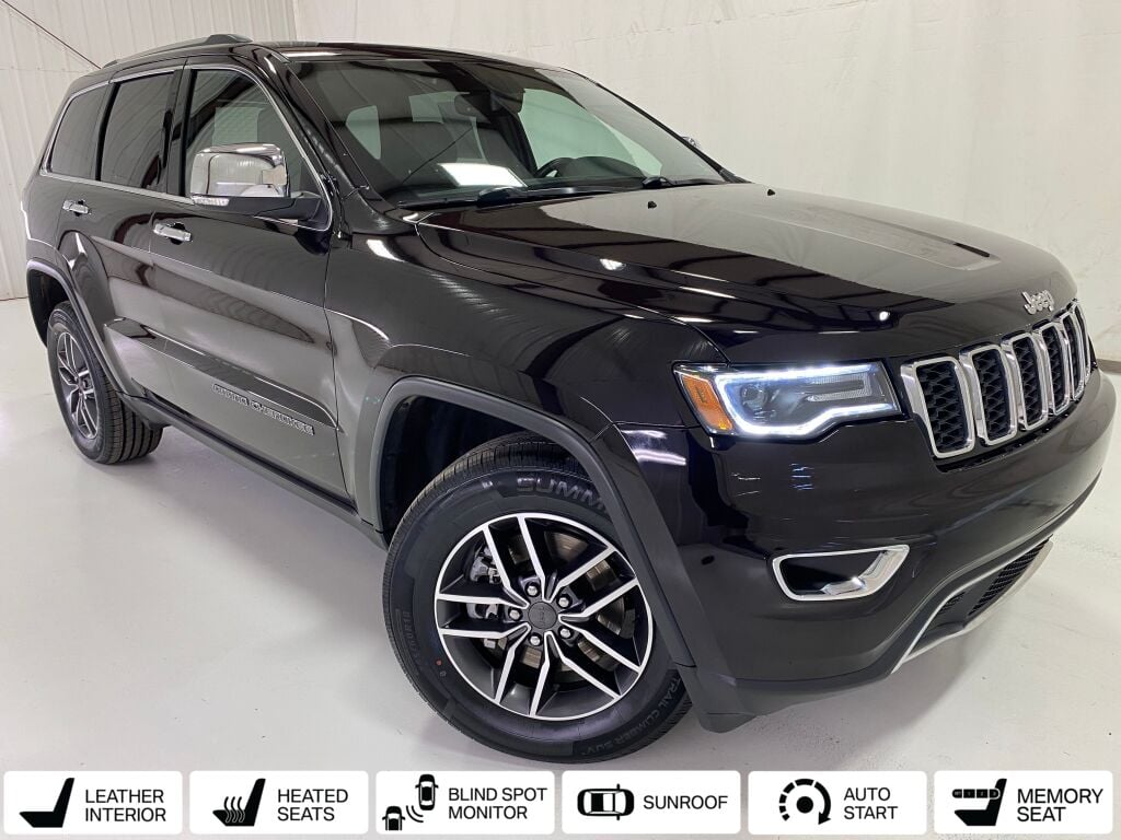 2021 Jeep Grand Cherokee Limited Sangria Metallic Clearcoat at Carlisle Cadillac Buick GMC