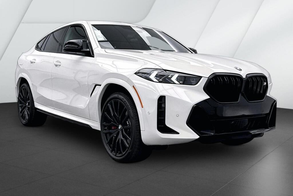 Alpine White 2027 BMW X6 M60i xDrive SUV / Crossover All-Wheel Drive Automatic
