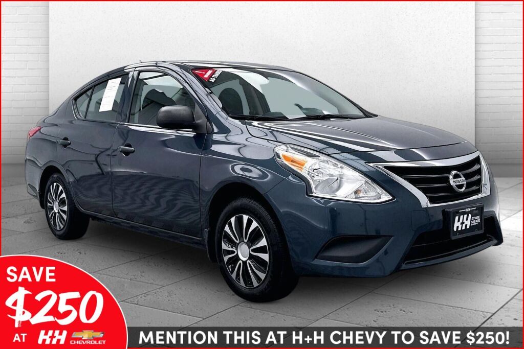 Gray (Graphite Blue) 2015 Nissan Versa Sedan 5-Speed Manual
