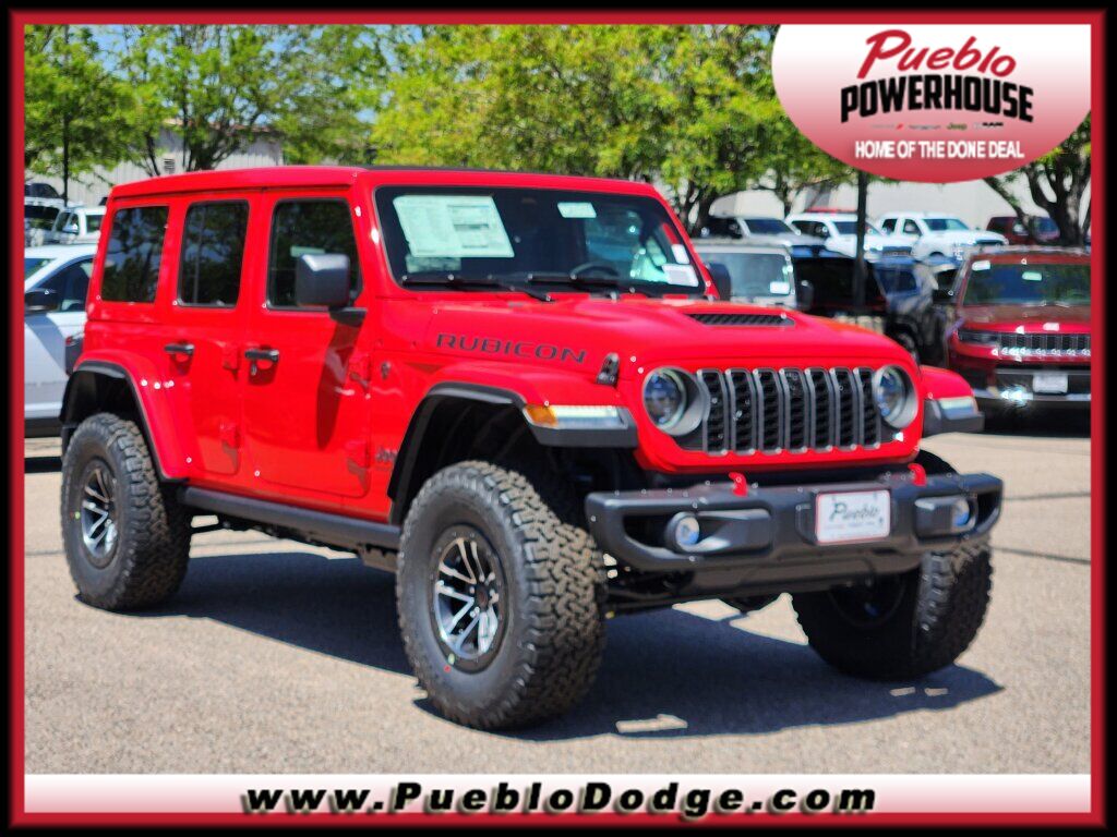 Firecracker Red Clearcoat 2026 Jeep Wrangler Rubicon X 4-Door 4WD SUV / Crossover Four-Wheel Drive 8-Speed Automatic