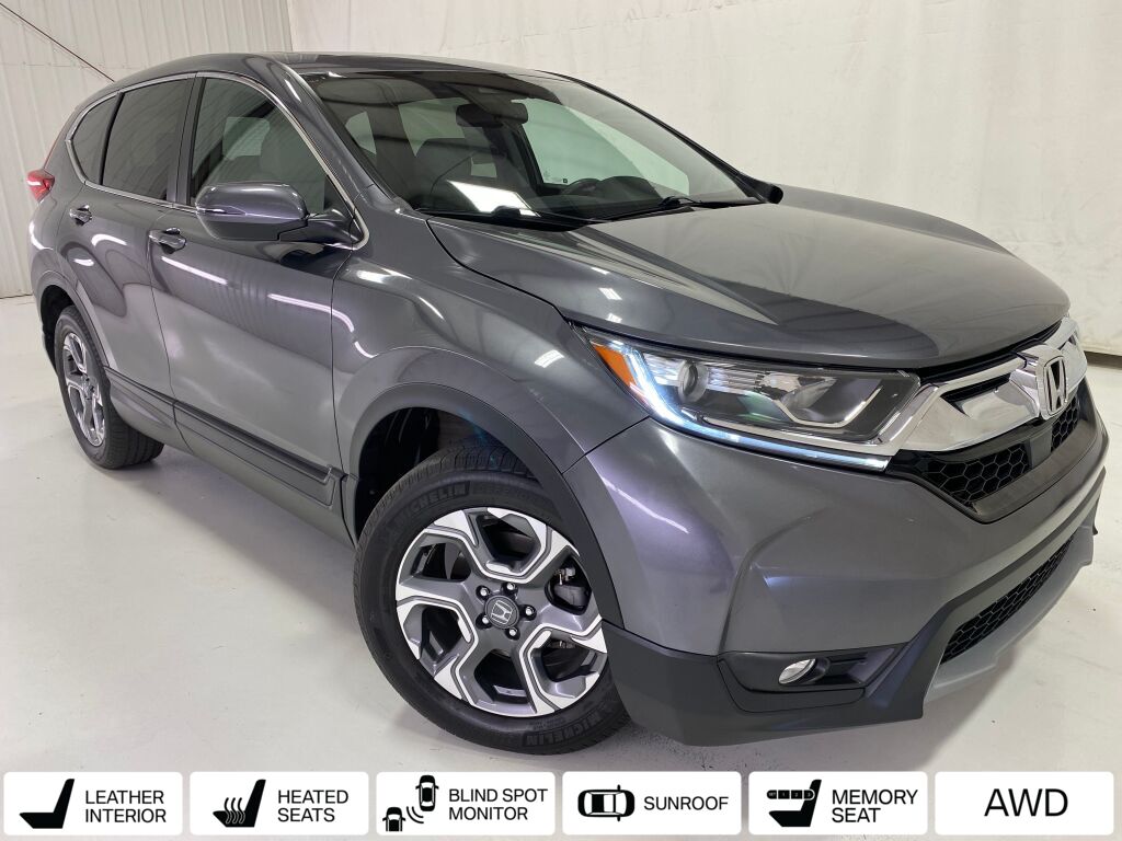 2017 Honda CR-V EX-L Modern Steel Metallic at Honda North