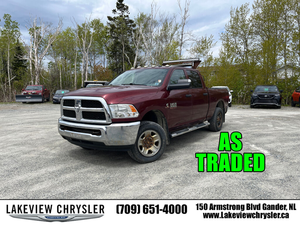 Red Pearl 2017 RAM 3500 ST Crew Cab 4WD Pickup Truck 6-Speed Automatic
