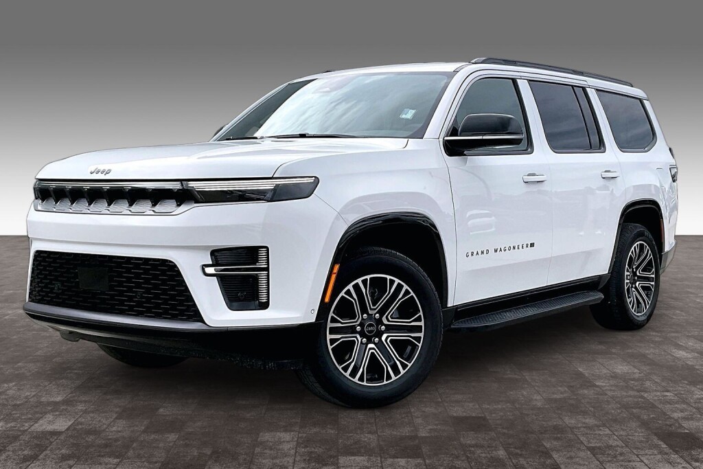 Bright White 2026 Jeep Grand Wagoneer SUV / Crossover 8-Speed Automatic
