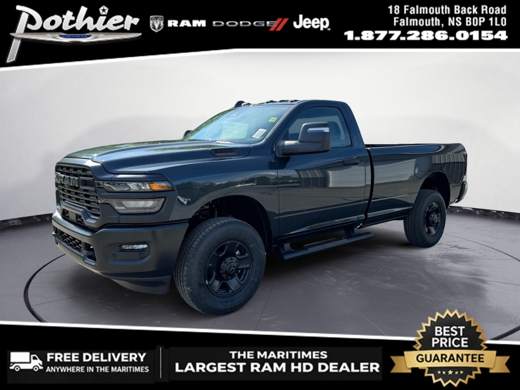 Forged Blue Metallic 2026 RAM 3500 Tradesman Regular Cab LB 4WD Pickup Truck Four-Wheel Drive 8-Speed Automatic