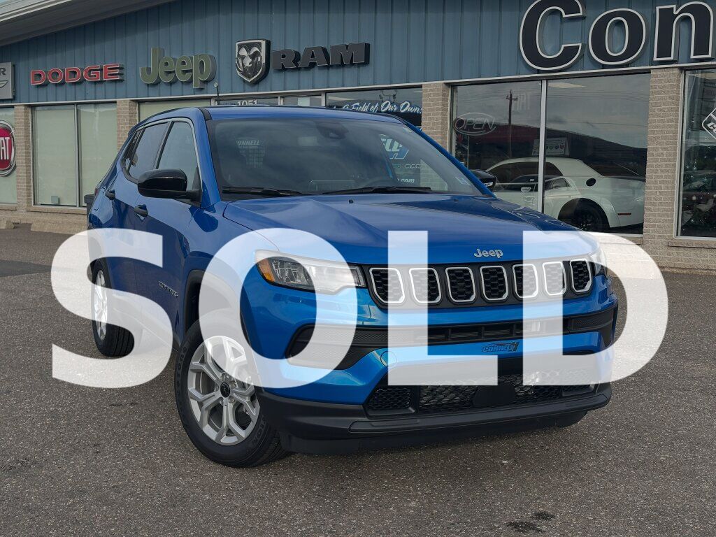 LASER BLUE PEARL 2025 Jeep Compass Sport 4WD SUV / Crossover Four-Wheel Drive 8-Speed Automatic
