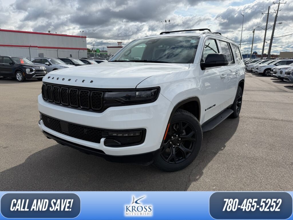 Bright White 2024 Jeep Wagoneer Series II 4WD SUV / Crossover Four-Wheel Drive 8-Speed Automatic Overdrive