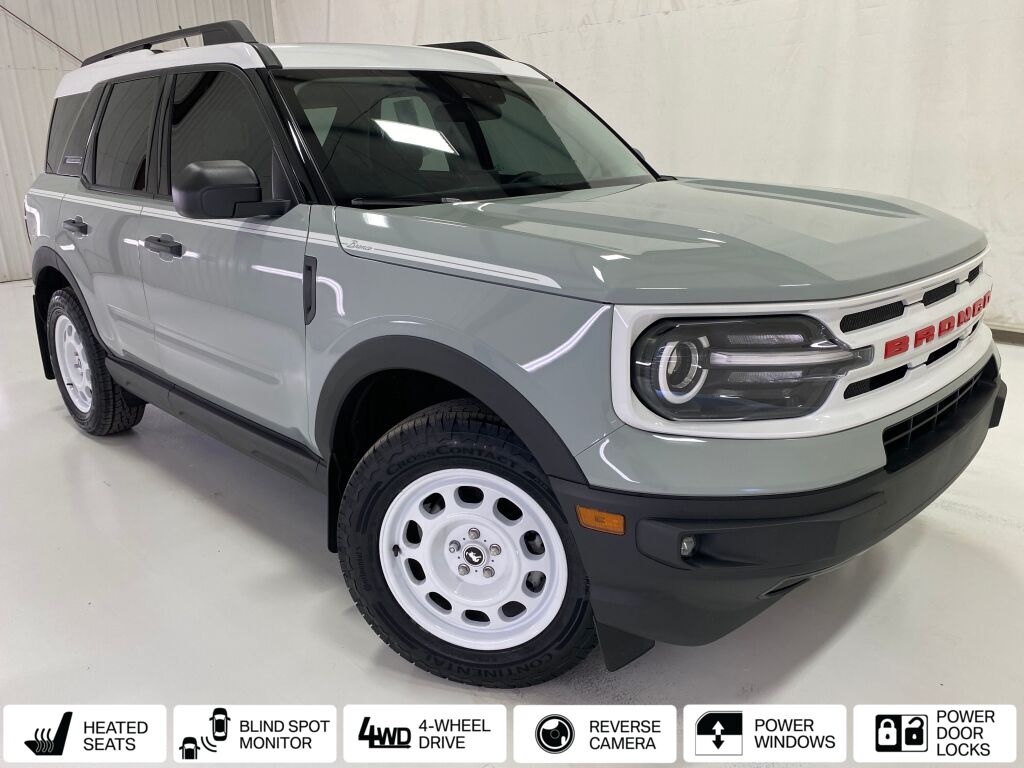 2024 Ford Bronco Sport Heritage Cactus Gray at Grove City Ford