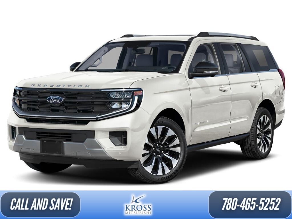White 2025 Ford Expedition Platinum 4WD SUV / Crossover Four-Wheel Drive Automatic