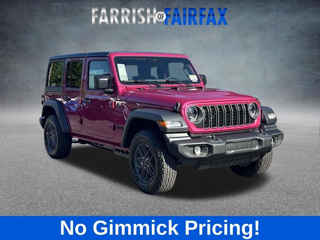 Tuscadero Pearlcoat 2026 Jeep Wrangler Sport S 4-Door 4WD SUV / Crossover Four-Wheel Drive 8-Speed Automatic