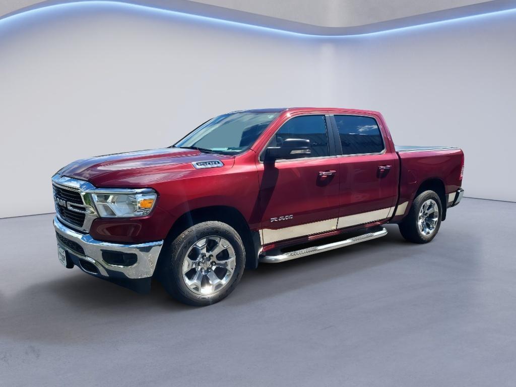 Delmonico Red Pearlcoat 2020 RAM 1500 Big Horn Crew Cab 4WD Pickup Truck Four-Wheel Drive 8-Speed Automatic