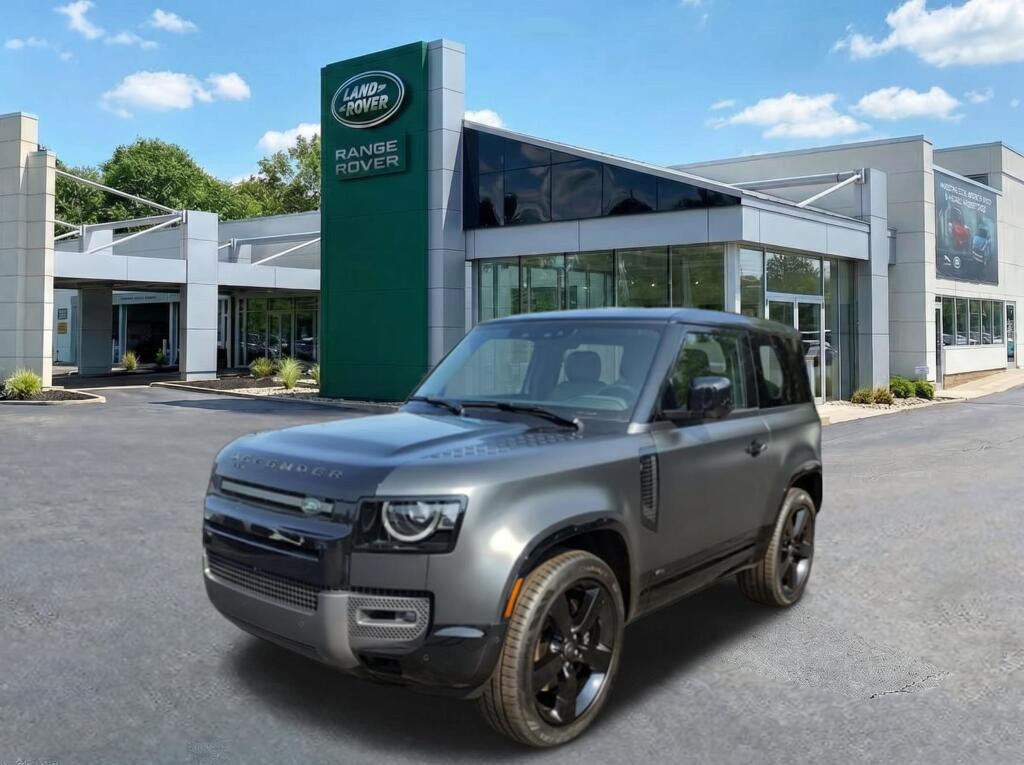 Gray 2024 Land Rover Defender 90 V8 Carpathian Edition AWD SUV / Crossover All-Wheel Drive Automatic