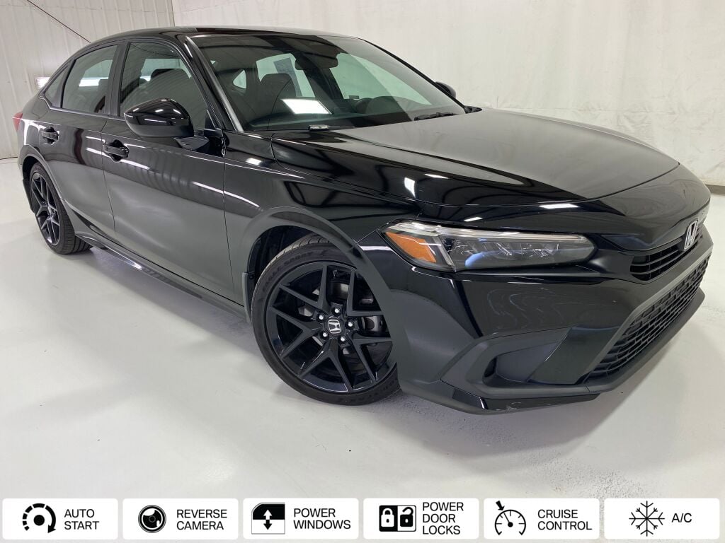 2024 Honda Civic Sport Crystal Black Pearl at Bob Ruth Ford