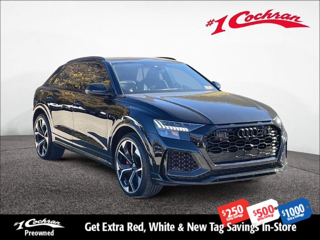 Mythos Black Metallic 2022 Audi RS Q8 SUV / Crossover All-Wheel Drive 8-Speed Automatic
