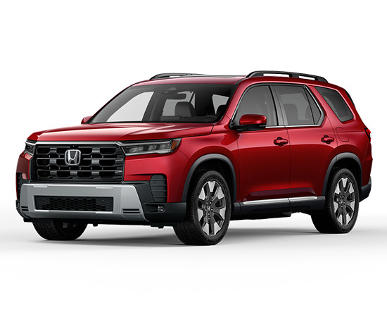 2026 Honda Pilot Elite RADIANT RED METALLIC II at Honda North