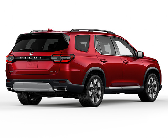 2026 Honda Pilot Elite RADIANT RED METALLIC II at Honda North