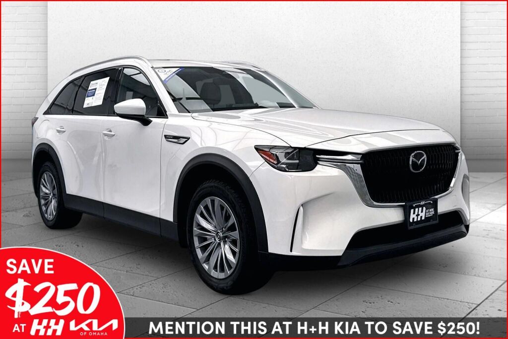 Rhodium White Premium 2024 Mazda CX-90 PHEV Preferred AWD SUV / Crossover All-Wheel Drive Automatic