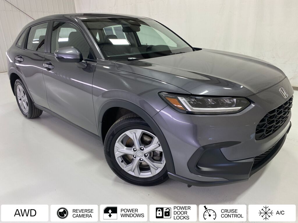 2025 Honda HR-V LX Modern Steel Metallic at Honda North
