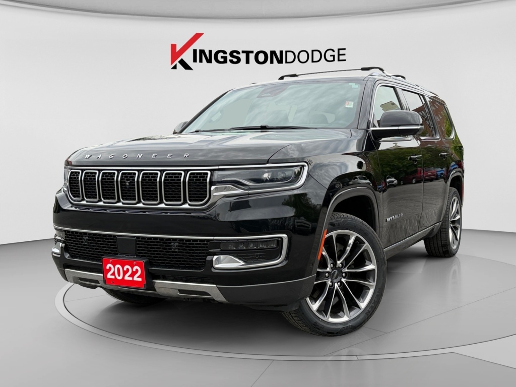 Diamond Black Crystal Pearl 2022 Jeep Wagoneer SUV / Crossover Four-Wheel Drive 8-Speed Automatic