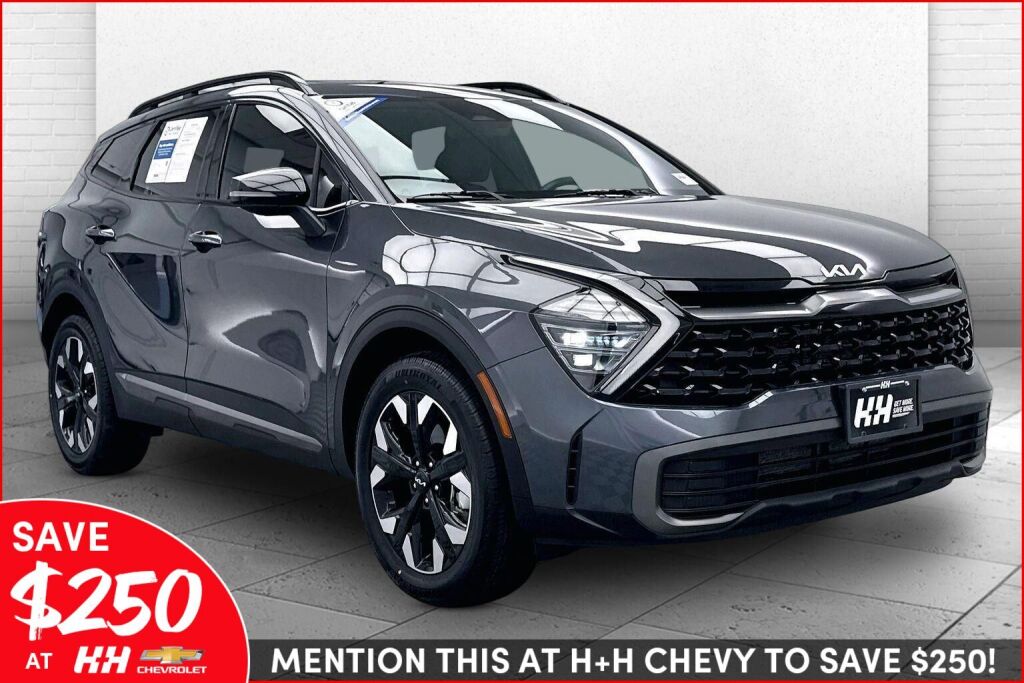 Gravity Gray 2024 Kia Sportage SUV / Crossover All-Wheel Drive 8-Speed Automatic
