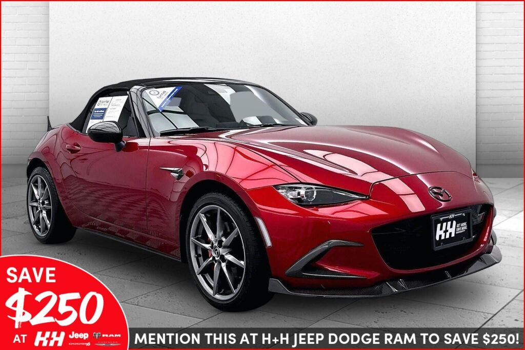 Soul Red Crystal Metallic 2021 Mazda MX-5 Miata Convertible Rear-Wheel Drive Automatic