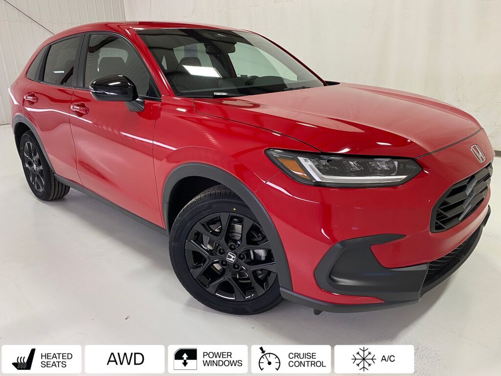 2024 Honda HR-V Sport Milano Red at Honda North