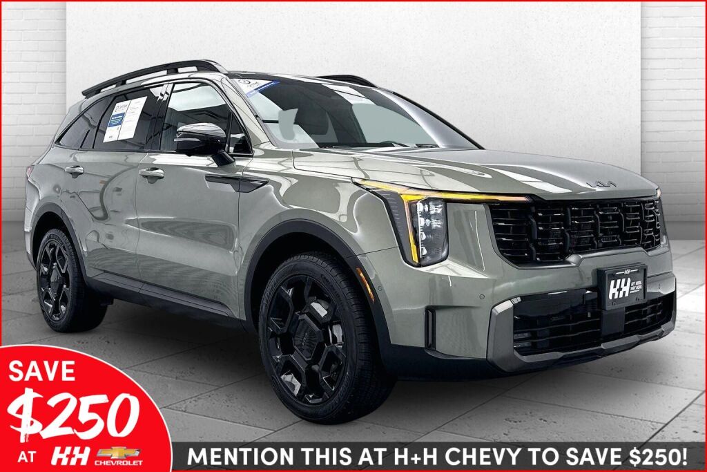 Jungle Green 2025 Kia Sorento SUV / Crossover All-Wheel Drive 8-Speed Automatic