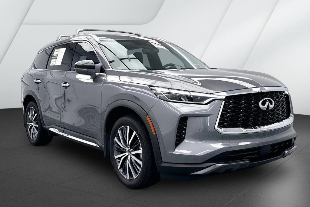 Gray (Graphite Shadow) 2024 INFINITI QX60 SUV / Crossover All-Wheel Drive Automatic