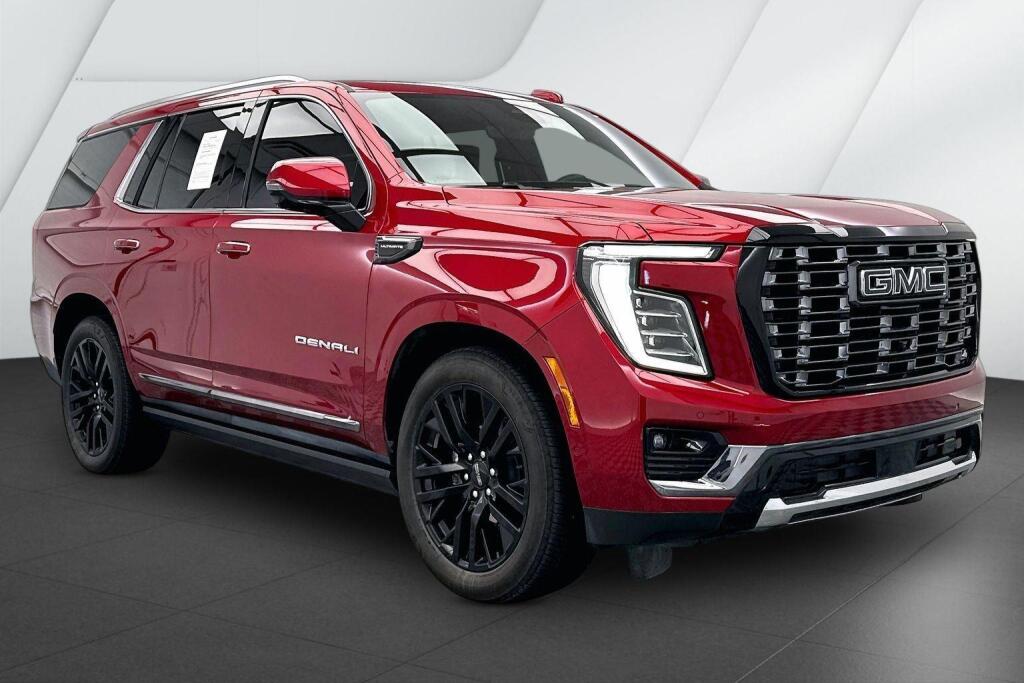 Volcanic Red Tintcoat 2025 GMC Yukon SUV / Crossover Four-Wheel Drive Automatic