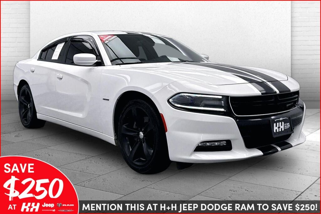 Bright White Clearcoat 2016 Dodge Charger Sedan Rear-Wheel Drive 8-Speed Automatic