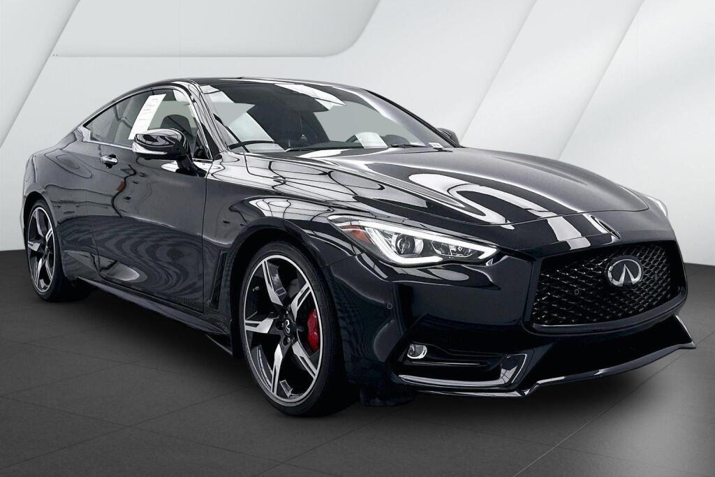 Midnight Black 2022 INFINITI Q60 Coupe All-Wheel Drive Automatic