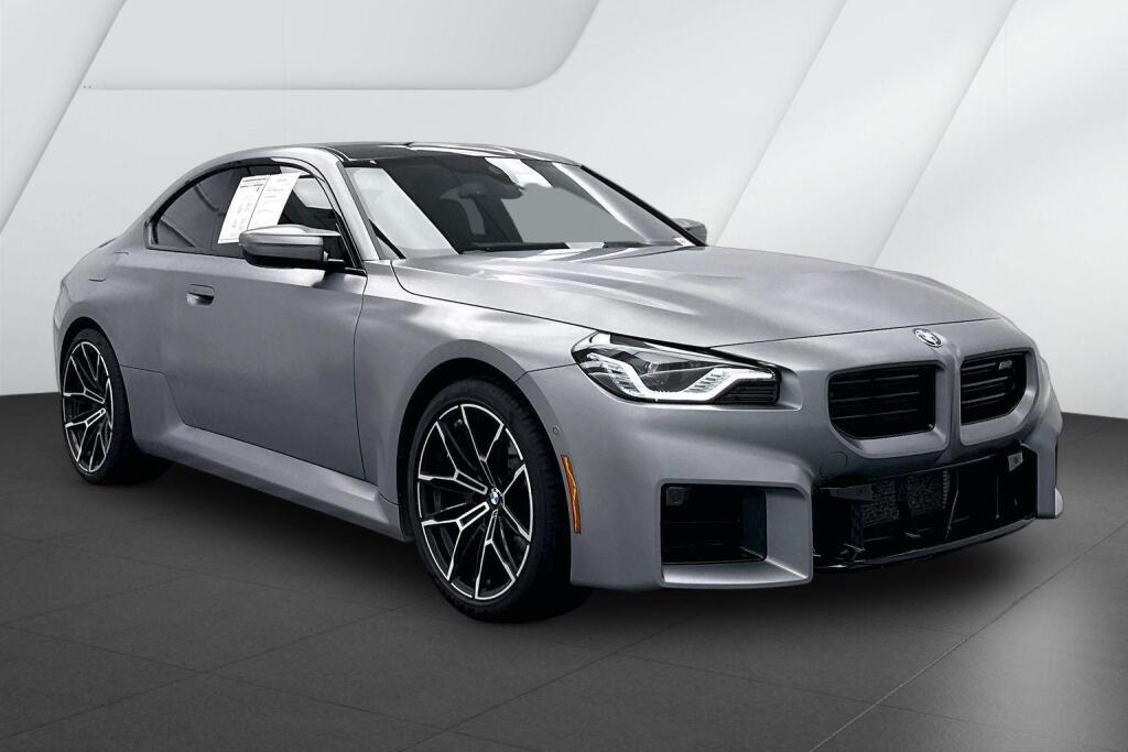 Gray (Frozen Pure Grey Metallic) 2025 BMW M2 Coupe Rear-Wheel Drive 8-Speed Automatic