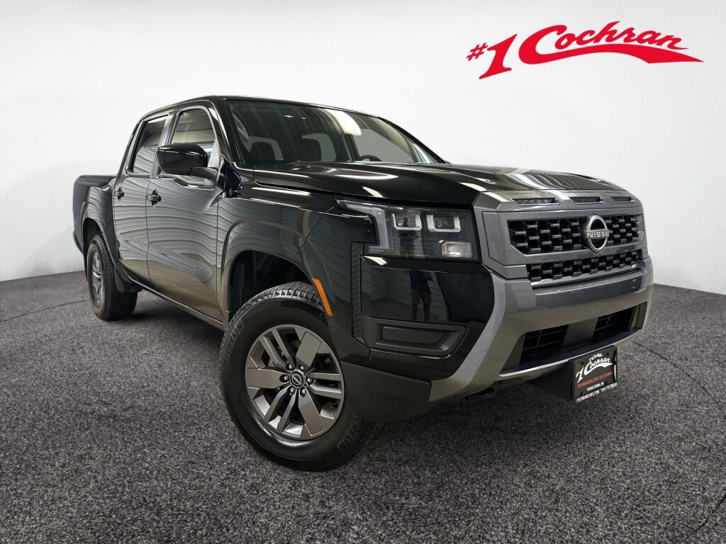Super Black 2026 Nissan Frontier Pickup Truck Four-Wheel Drive 9-Speed Automatic
