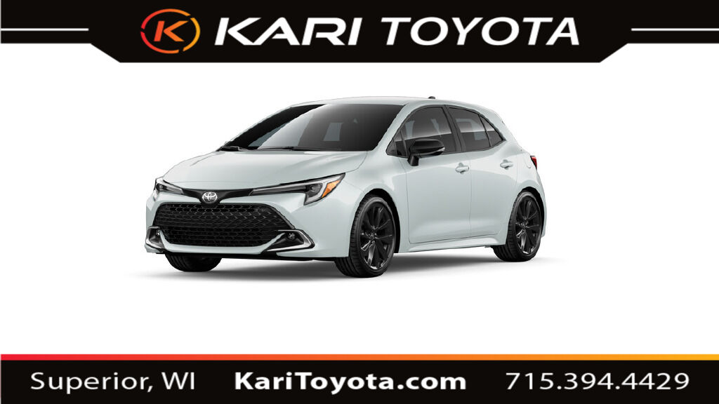 White (Wind Chill Pearl) 2026 Toyota Corolla Hatchback Hatchback Front-Wheel Drive Continuously Variable Transmission