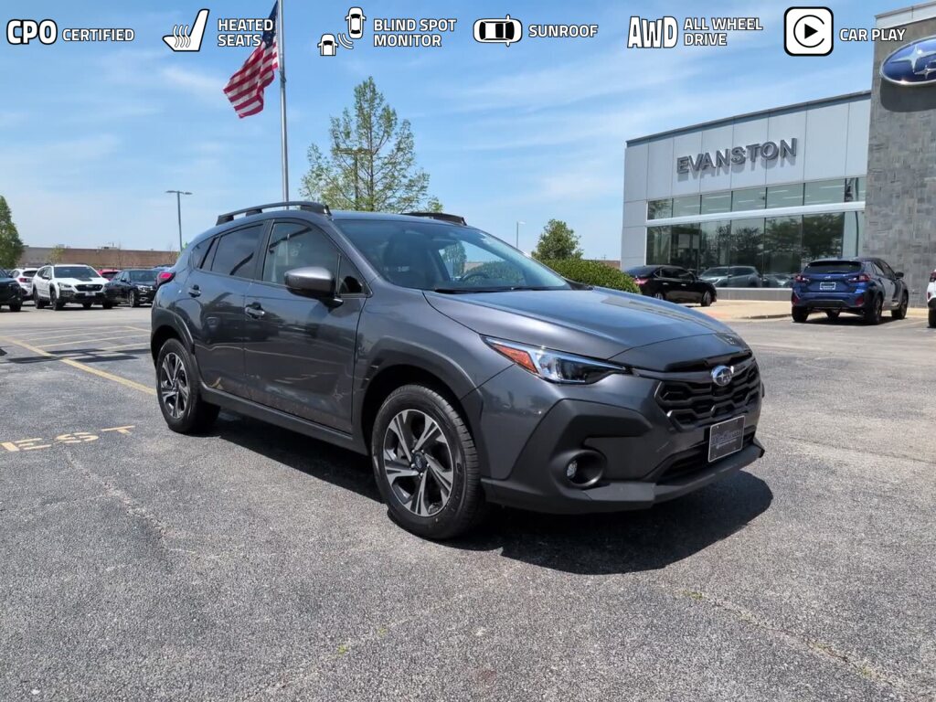 Magnetite Gray Metallic 2024 Subaru Crosstrek SUV / Crossover All-Wheel Drive Continuously Variable Transmission