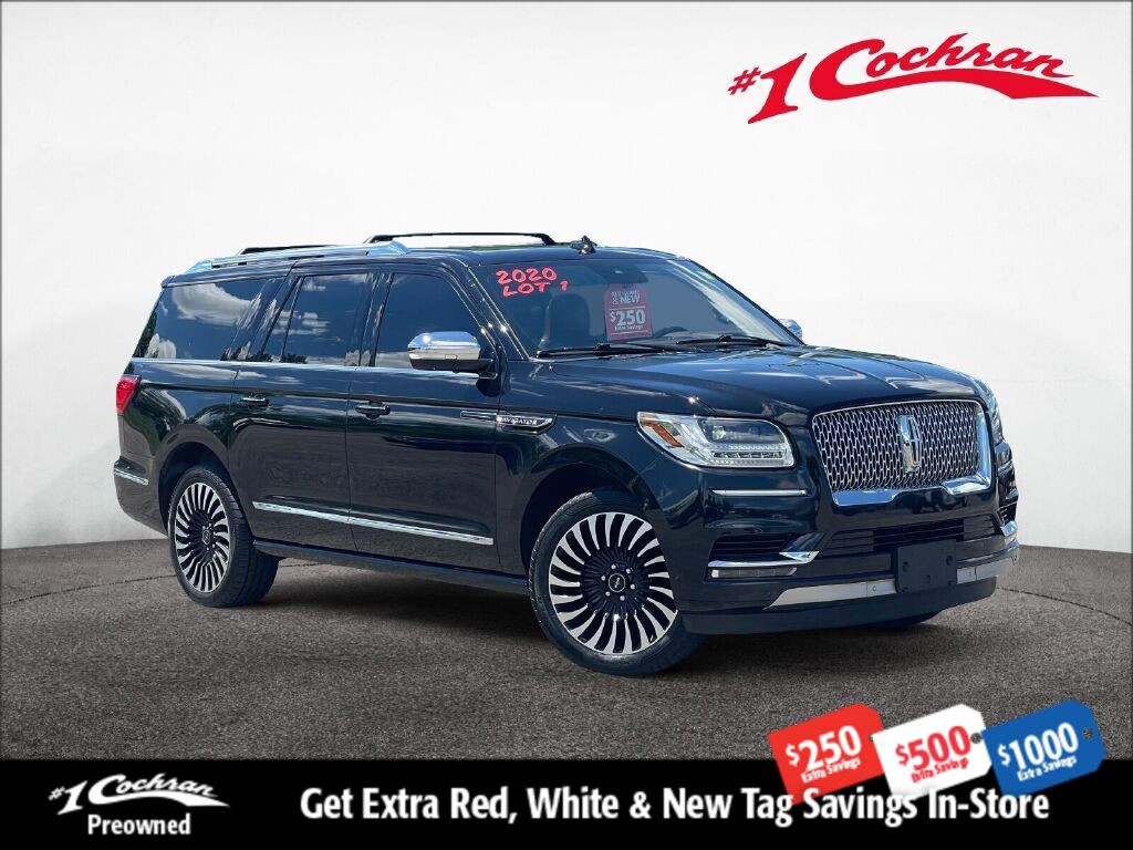 Infinite Black 2020 Lincoln Navigator SUV / Crossover Four-Wheel Drive Automatic
