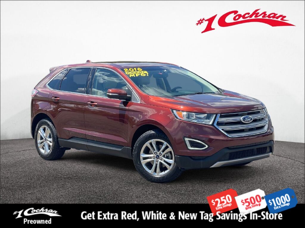 Bronze Fire Metallic Tinted Clearcoat 2016 Ford Edge SUV / Crossover Front-Wheel Drive 6-Speed Automatic